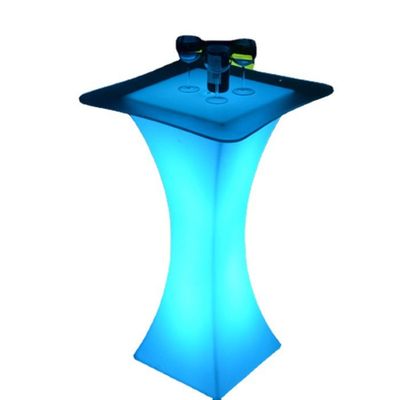 LED-Tisch für den Außenbereich LED-Leuchtenbar Tisch Lichtschrank Tisch