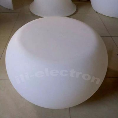 Aufladbare LED-Möbel Rundkaffeetafel für den Garten