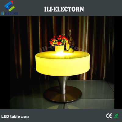 Kunststoff-LED-Licht Cocktail-Tisch, Licht-Up-Bar-Tisch 16 Farben Wechseln OEM