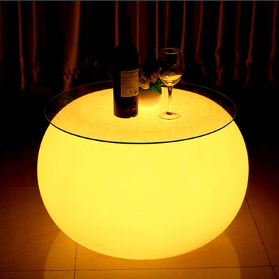 Moderne kommerzielle LED-beleuchtete Cocktail-Tisch mit wiederaufladbarer Lithiumbatterie