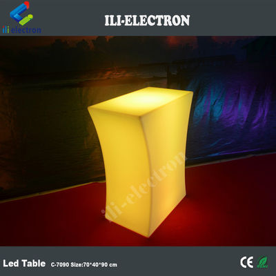 Warmverkauf moderner Led-Tisch/modernes Led-Möbel/Led-Tisch
