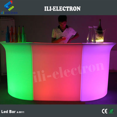 Aufladbare Glow Table Outdoor Gartenbar LED Möbel