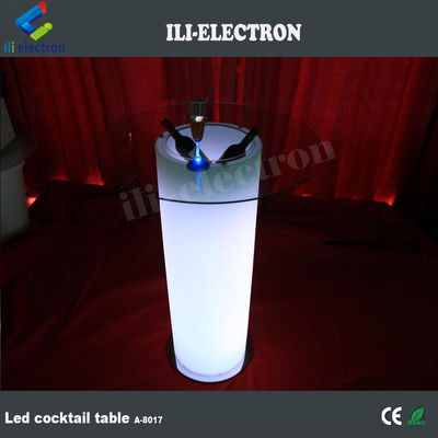 Kunststoff-Party-Glasur-Ausrüstung Glas-Led-Eis-Eimer-Tisch