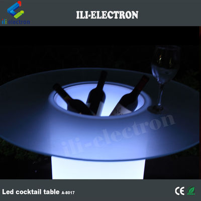 Kunststoff-Party-Glasur-Ausrüstung Glas-Led-Eis-Eimer-Tisch
