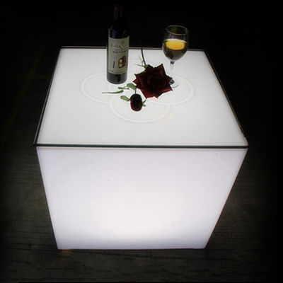 PE-Material LED-Würfensitz für Dekoration