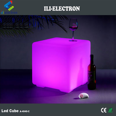 PE-Material LED-Würfensitz für Dekoration