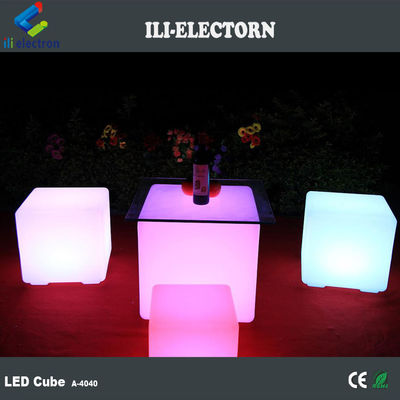 Farbwechselnde Kunststoff-LED-Patio-Möbel