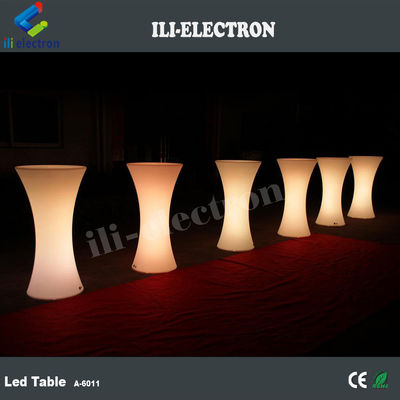 Gewerblich verwendeter Kunststoff-Led-Cocktailtisch