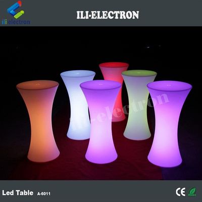 Großhandel Moderne LED-Lichtmöbel Party Highboy Cocktail-Tisch