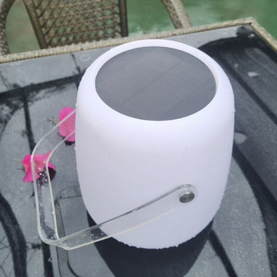 Solar-Portable LED-Lampe Laterne 5000K IP65 wasserdicht Fernbedienung