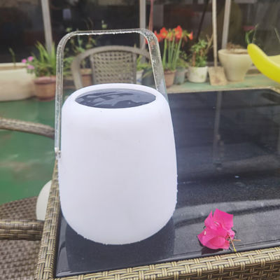 Solar-Portable LED-Lampe Laterne 5000K IP65 wasserdicht Fernbedienung