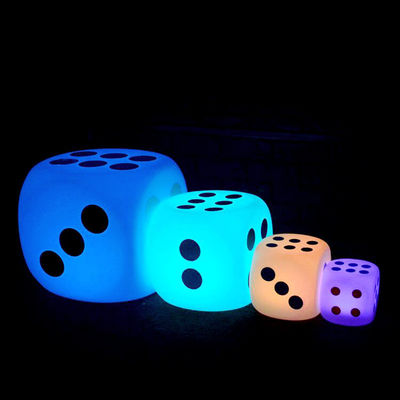 Beleuchtete Außen LED Kubus Licht Würfel Stil 15cm 20cm 30cm IP65 Wasserdicht für Veranstaltungen im Freien