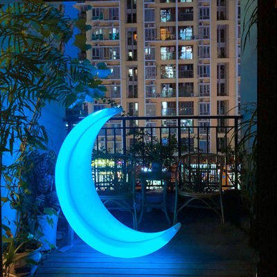 Glow Led Moon Chair mit wiederaufladbarer Lithiumbatterie