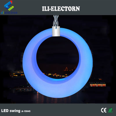 Veranstaltung Dekor Glühender Kunststoff Led Patio Swing Light Außenmöbel