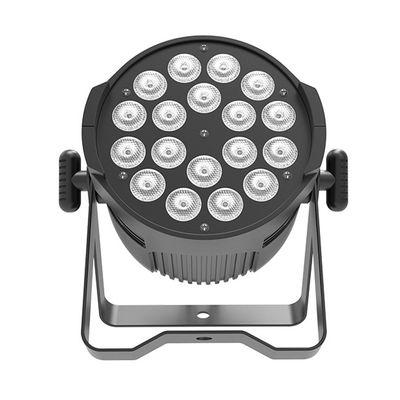 LED18 10W bewegliche LED-Bühnenleuchten Farbenfrohe Wasserdicht für Hochzeitsveranstaltungen