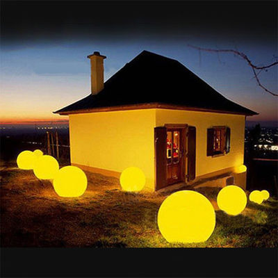 Kunststoff-LED-Farbwechselglühenden Kugeln 10cm 80cm wasserdicht für den Urlaub