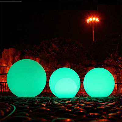 Kunststoff-LED-Farbwechselglühenden Kugeln 10cm 80cm wasserdicht für den Urlaub