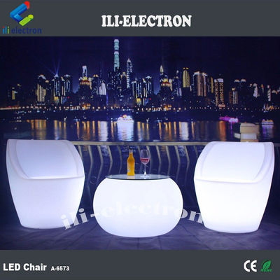 Moderne kommerzielle LED-beleuchtete Cocktail-Tisch mit wiederaufladbarer Lithiumbatterie