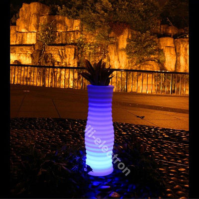 Fernbedienung LED Blumenkrug, Dekorativ beleuchtete Pflanzenkrüge für zu Hause