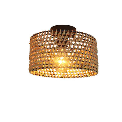 Industrial Style Retro Flur Balkon Kreative Persönlichkeit Anhängerlampe Gewebte Deckenleuchte