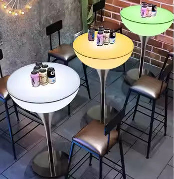 Led-Cocktail-Tischleuchten Led-Beleuchtung Cocktail-Tisch