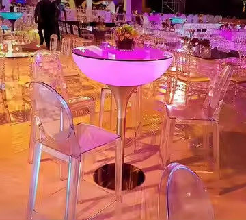 Led-Cocktail-Tischleuchten Led-Beleuchtung Cocktail-Tisch