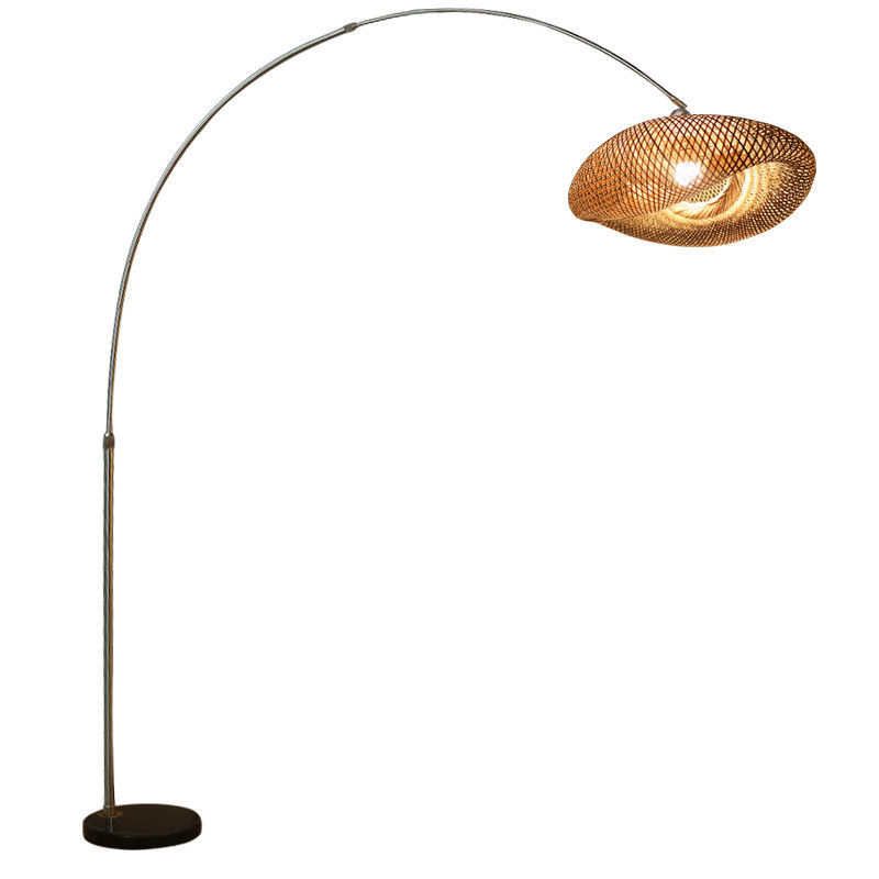 Beste Qualität Moderne Dekoration Metall stehende Led-Stand-Leselampe kreative Fischer Fußbodenlampe
