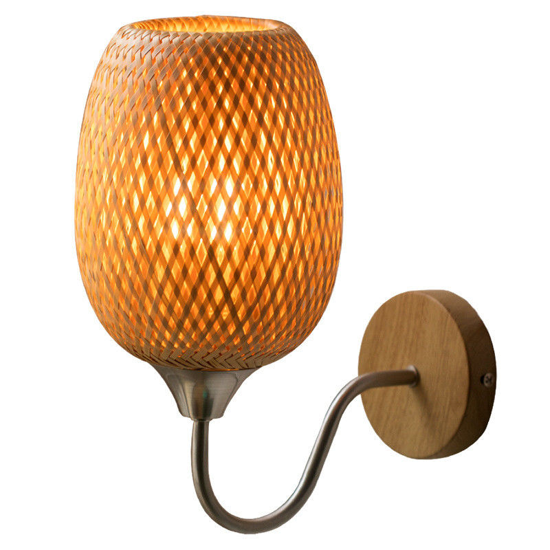 Kreative Kunst Design Rattan Wand Licht Schatten für Gang Korridor