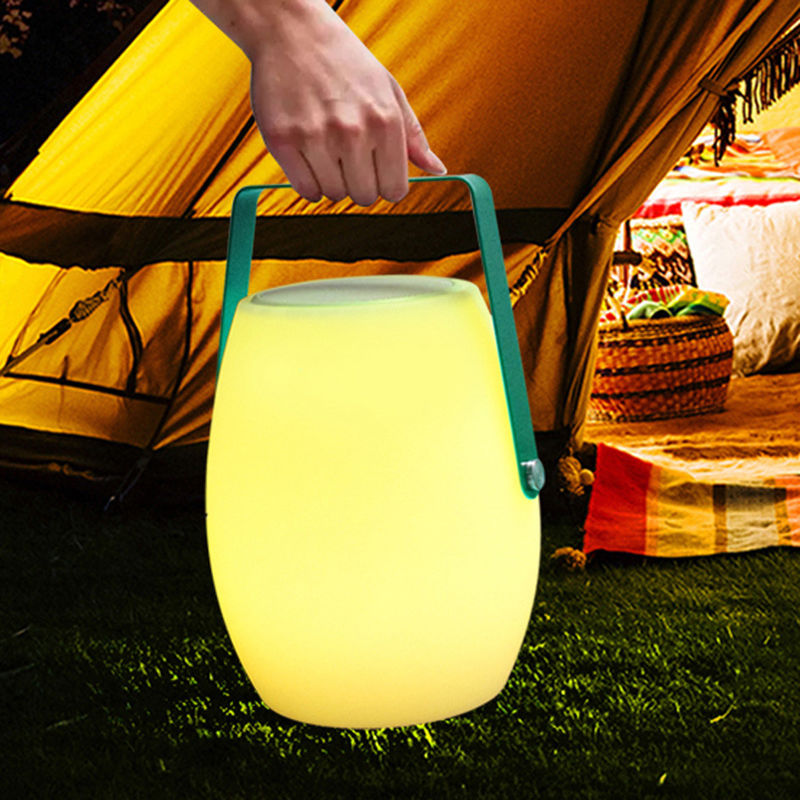 Maßgeschneiderte tragbare LED-Lampe 4100K farbenfrohe Wiederaufladbar für Camping
