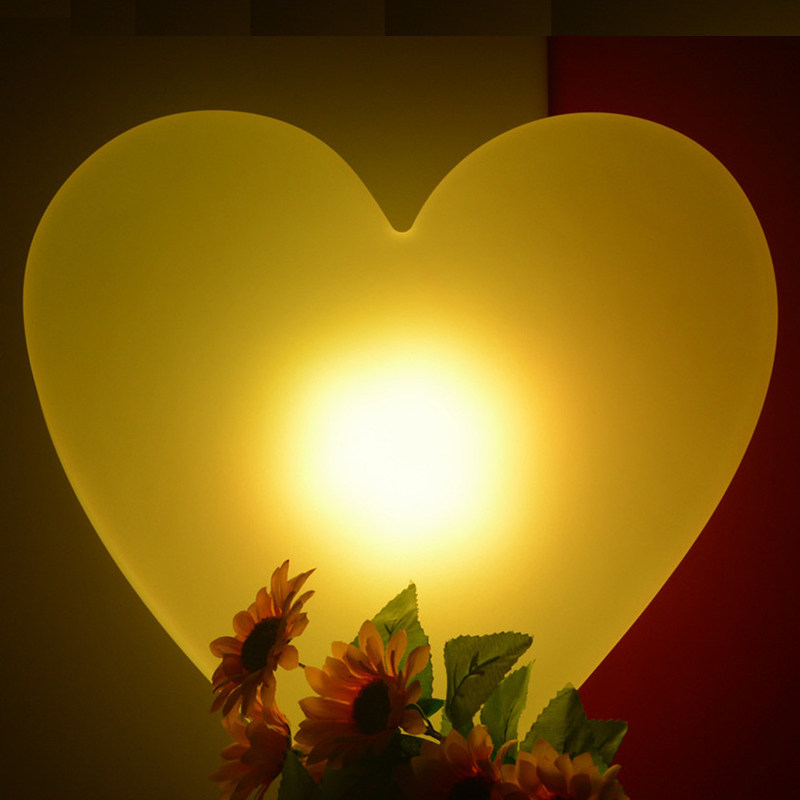 16 Farben wechselnde LED leuchtende Herzlampen