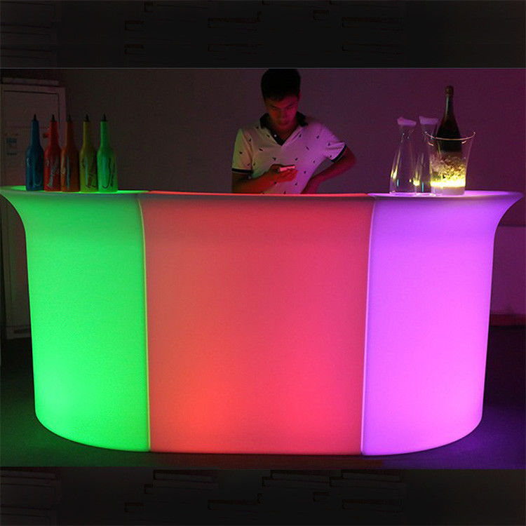 Neues PE-Plastik-Multi-Color-tragbares, kommerzielles LED-Beleuchtungs-Bar-Set