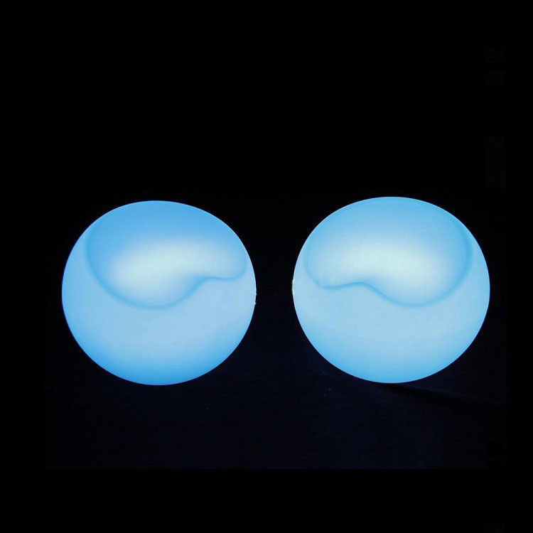 Neues Design Multicolor RGB wasserdicht LED leuchtender Apfelstuhl