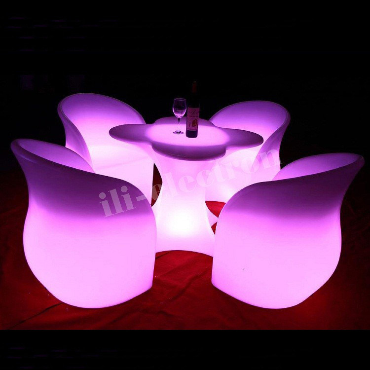 Wasserdichte Fernbedienung billige leuchtende Plastikstühle