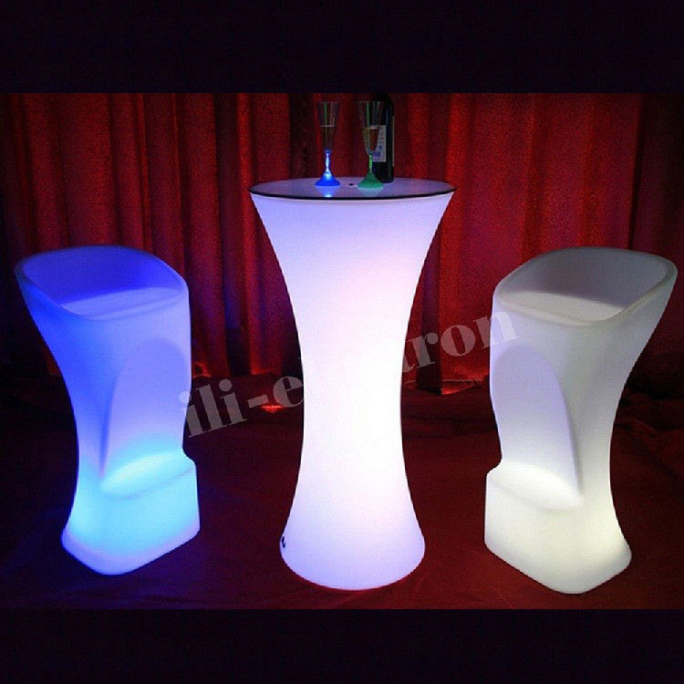 50*48*90cm Beleuchtete bequeme Led-Bar-Stuhl/Leuchten Cocktail-Stuhl/beleuchtete Led-Bar-Stuhl