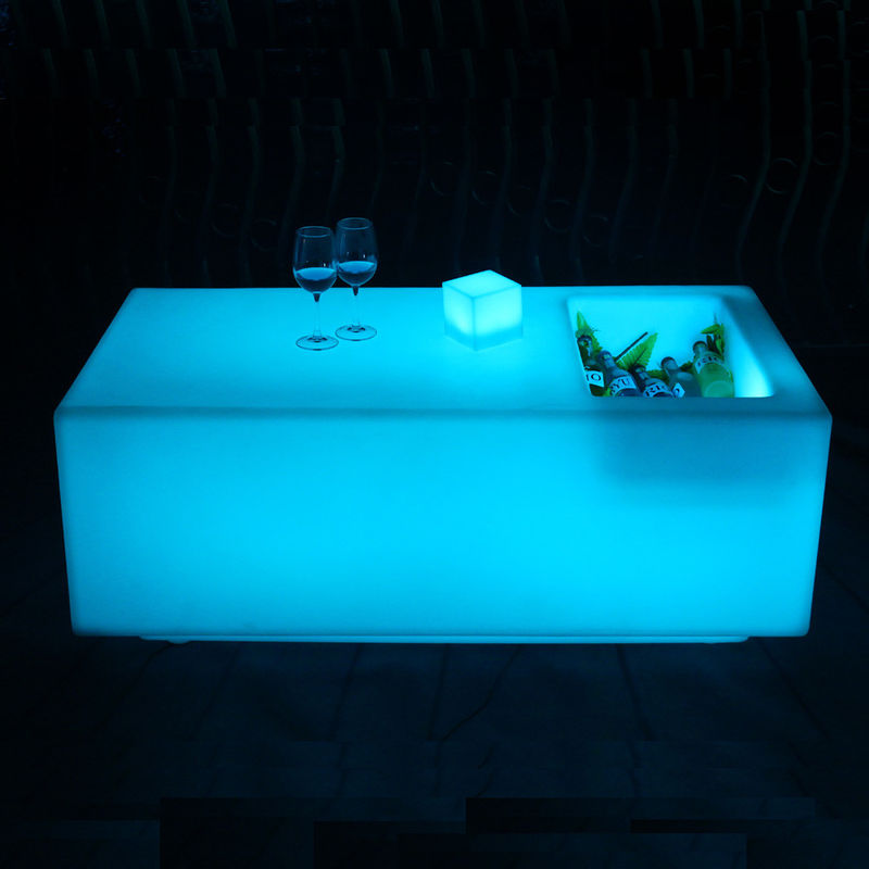 Außenlicht Eisbehälter Tisch Farbwechsel wasserdicht