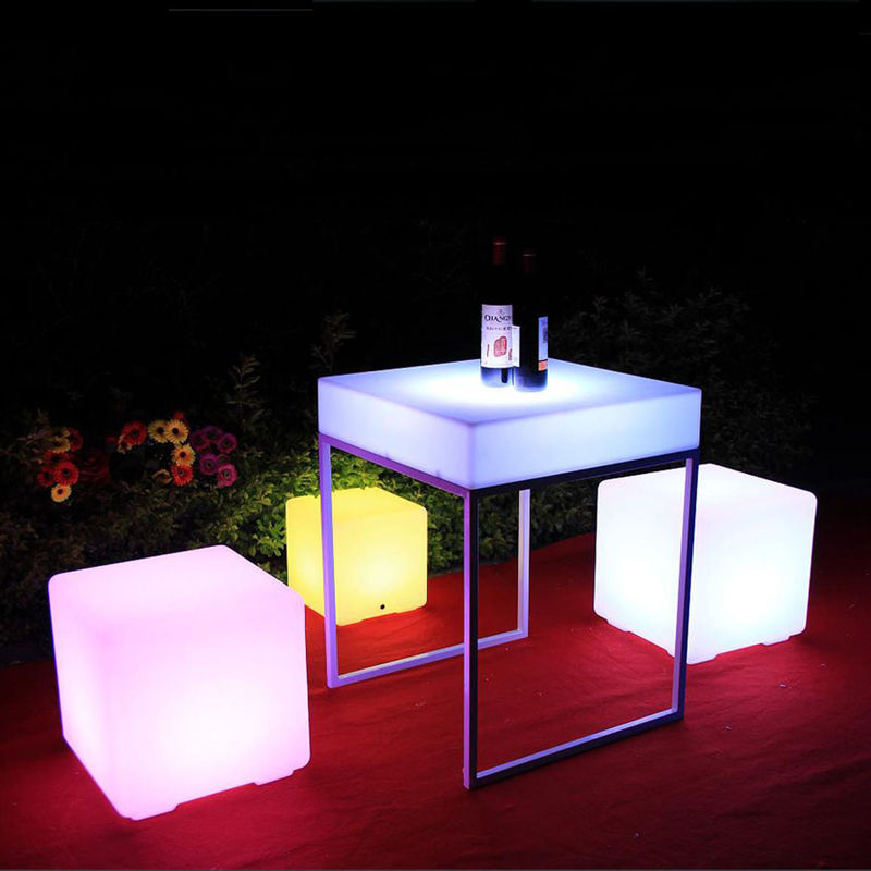 40cm Fernbedienung Patio LED Kubenlampe Laterne LED Lichtquelle Für Patio Unterhaltung